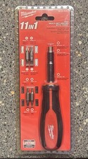 NEW Milwaukee 48-22-2761 11-in-1 Multi-tip Screwdriver With Torx Drive Bits