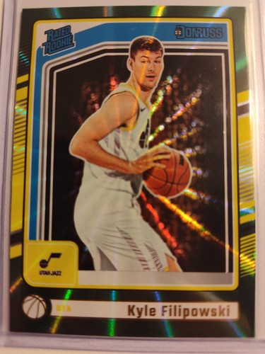 2024-25 Panini Donruss - Rated Rookie Kyle Filipowski #233 (RC) Halo Green Laser - Picture 3 of 7