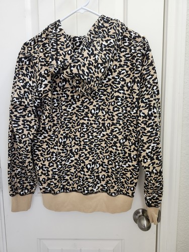 Sport Leopard Print Hoodie Teen Size XL - Picture 3 of 3
