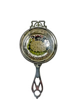Vintage Silver Mark Tea Strainer 1958 Adie Brothers Ltd Birmingham