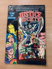 DC COMICS AMERICA VS THE JUSTICE SOCIETY #4 APRIL 1985 FN+ COMIC (LL)