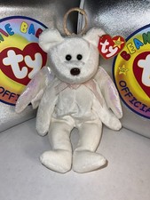 Ty Beanie Babies  'Halo' The Angel Bear With Hang Tag