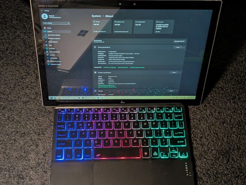 HP Elite x2 1013 G3 Tab w/BT KB| Core i5-8350U 16GB RAM 512GB 980 Pro | W11 Pro - Picture 4 of 5