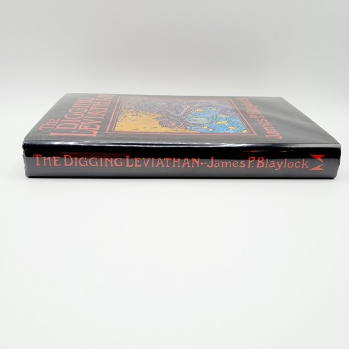 The Digging Leviathan James Blaylock HCDJ First UK Printing 1988 Limited Edition - Picture 13 of 18