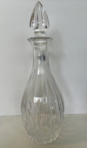 France Cristal d'Arque Juan 24% Lead Crystal Decanter Print Worn Off Of Tag - Picture 2 of 14