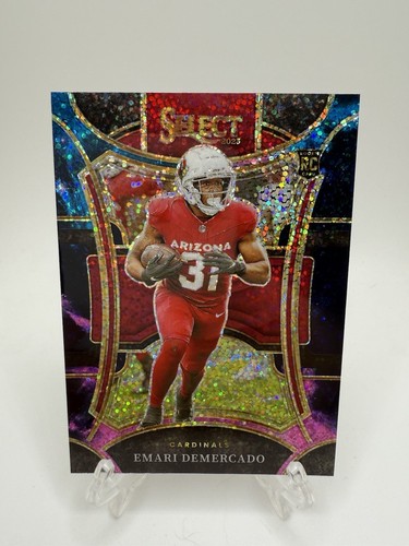 2023 Panini Select #403 Emari Demercado Suite Level Cosmic Sparkle SSP (RC)