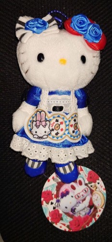 Sanrio Hello Kitty 40Th Anniversary Mascot Plush Alice In Wonderland 2
