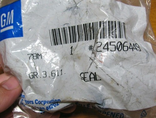 NOS GM 24506449 Exhaust Manifold Pipe Seal Donut 1995-1997 GP Monte Carlo Regal - Picture 2 of 3
