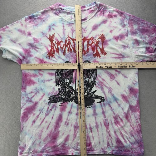 Vintage Incantation Shirt Herren L Deliverance of Horrific Prophecies Death Metal - Bild 7 von 12