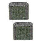  2 PCS Automotive Garbage Cans Small Bling Trash for Car Accessories