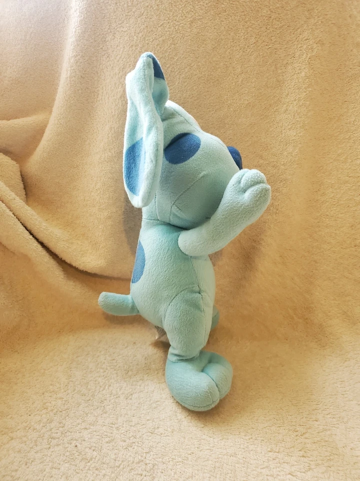 Juguete de peluche Nanco Blues Clues Blue Dog 11" 2004 vintage Foto 2 de 4