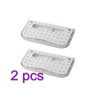 2 Count Schuhaufbewahrungsorganisato Hänge Schuhregal Kompakter Wandorganisator