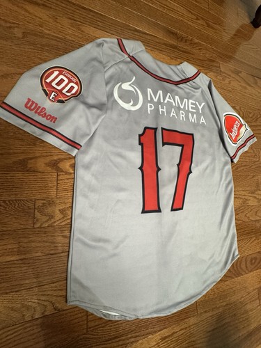 2021 Leones del Escogido Authentic Dominican Winter Baseball League Trikot Gr. L - Bild 18 von 22