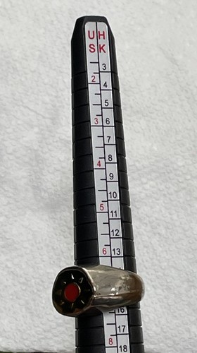ANELLO FUNKY VINTAGE UNICO anni 70 misura 6,5 - Foto 12 di 16
