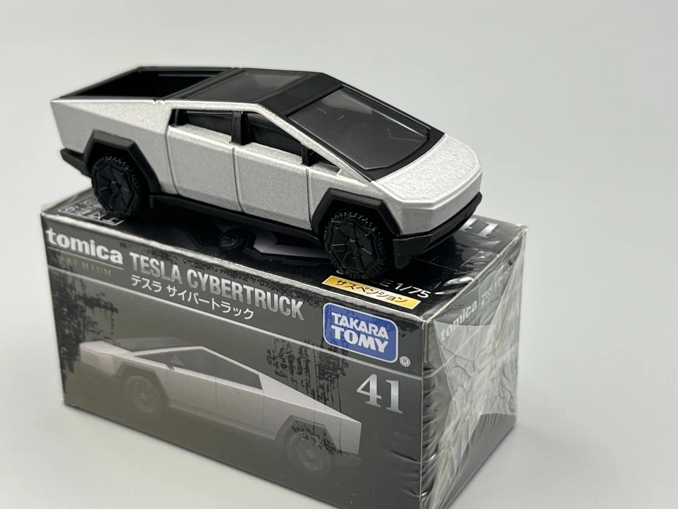 Tesla Cybertruck Tesla EV Pickup Tomica Premium #41 Foto 3 de 4
