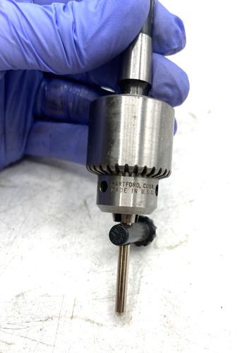 Jacob's 1A Bohrfutter 0-1/4" Kapazität 1/2" gerader Schaft mit Schlüssel *ohne Stange* - Bild 8 von 11