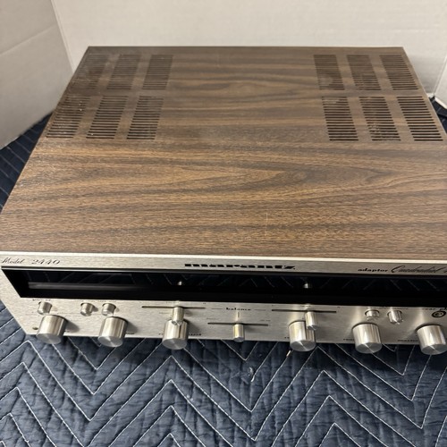 AMPLIFICADOR ADAPTADOR 4 CUADRADIAL MARANTZ 2440 - REPARADO - LIMPIADO - PROBADO - Imagen 5 de 11