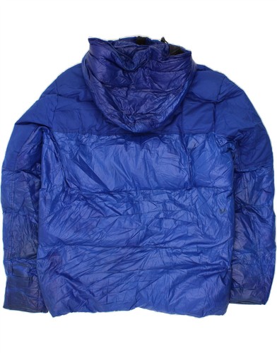 G-STAR Mens Hooded Padded Jacket UK 42 XL Blue Polyester CA30 - Picture 2 of 8