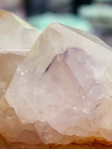 3" 225g Natural Purple Phantom Candle Quartz Crystal Cluster Stone Point - Picture 8 of 24