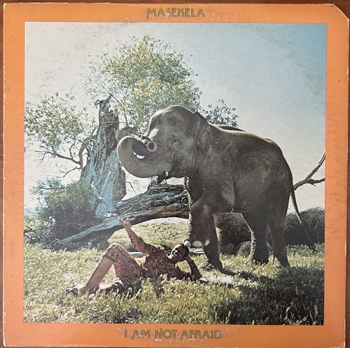 HUGH MASEKELA I Am Not Afraid “PROMOTIONAL COPY / NOT FOR SALE” 1974 BLUE THUMB