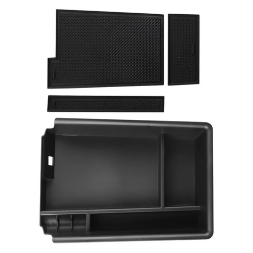 Center Console Storage Box Compatible with For BMW X4 G02 2019 2024 Armrest - Picture 4 of 7