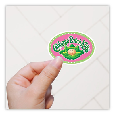 Cabbage Patch Kid Fussy Cut Die Cut Sticker (181)
