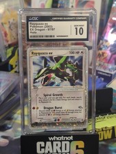 Rayquaza EX CGC 10 97/97 EX Dragon Holo 2003 GEM MINT