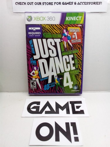 Just Dance 4 (Xbox 360, 2012) New Factory Sealed - Free Ship - Picture 1 of 2