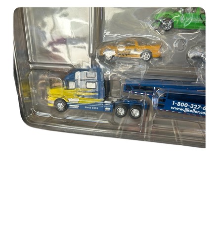 SpecCast J.J. Keller 1:64 Volvo VNL 770 Cab, Miller Multi Vehicle Transport READ - Picture 15 of 16
