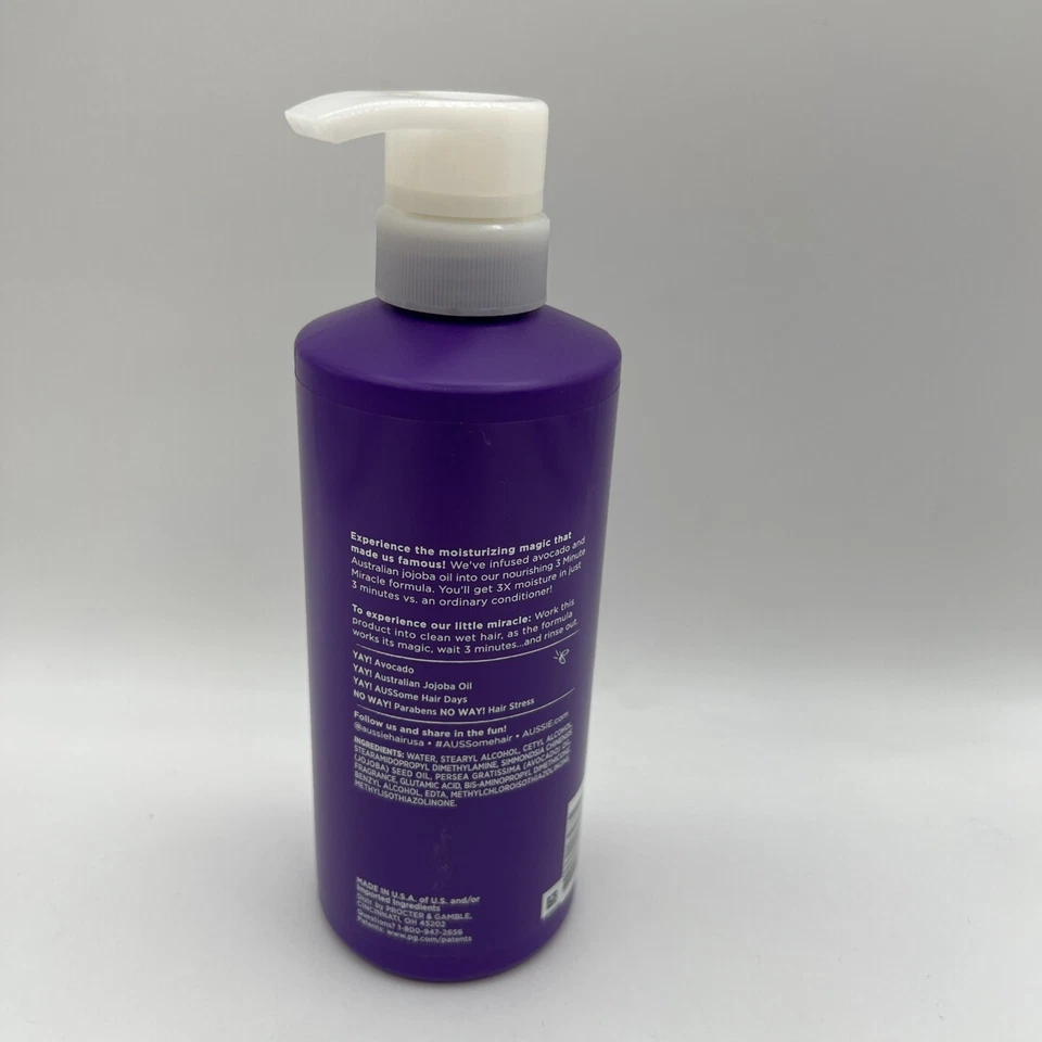 Aussie Moist Deep Conditioner With Avocado & Jojoba Oil 16fl oz 1 Pack - Image 4 of 4