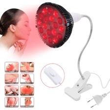 660nm 850nm LED Red Light Therapy Bulb Skin Pain Relief Deep Near Infrared Combo
