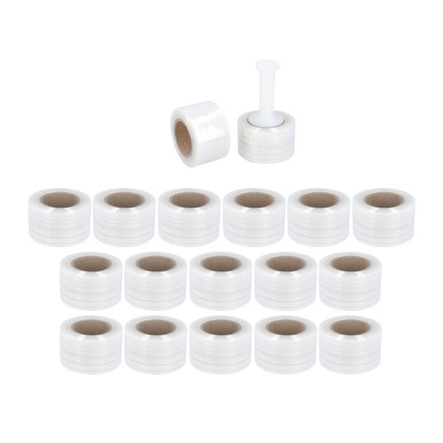 Color Pre-Stretch Hand Wrap Plastic Bundling Shrink Film Select: Size & Rolls - Picture 2 of 10