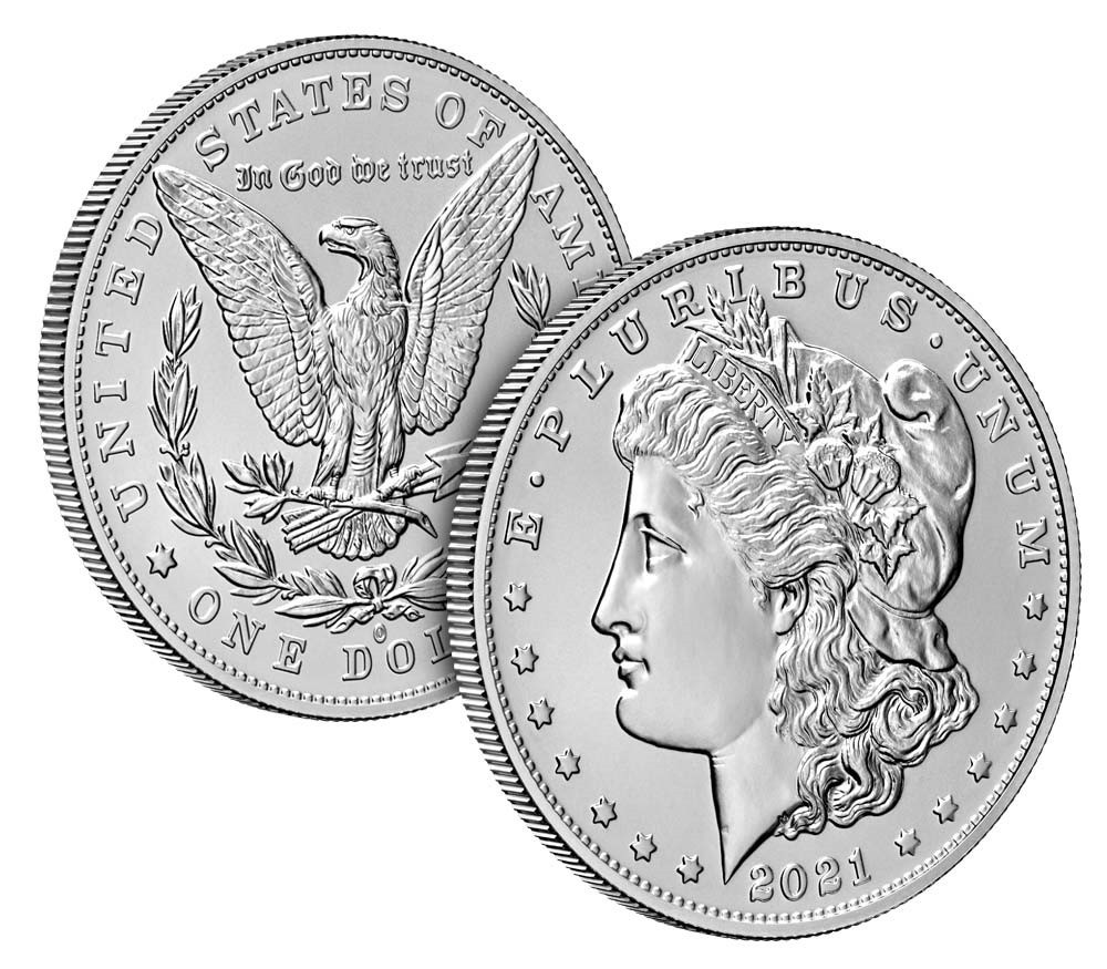 Morgan 2021 Silver Dollar with New Orleans O Privy Mark - 21XD