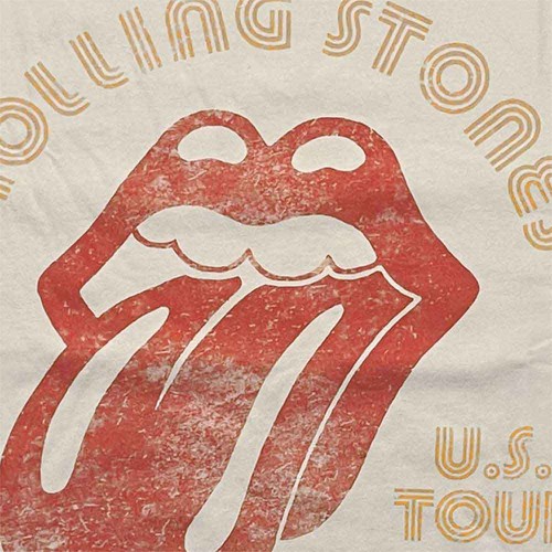 The Rolling Stones US Tour 78 Ringer T Shirt - Picture 2 of 3