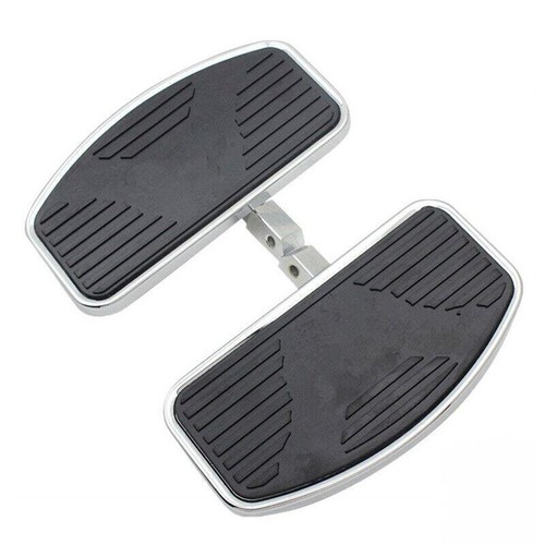 1 Pair Motorcycle Left+Right Universal Floorboards Foot Boards Pedal For Relax - Picture 9 of 10