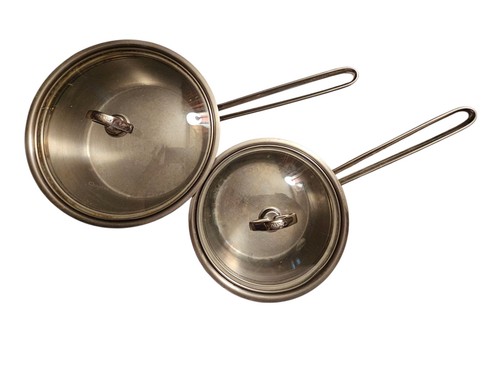 Chantal 1.5 & 3 Quart Saucepans Pot 18/10 Stainless Glass Lids SL35-160 SL35-200 - Picture 12 of 12