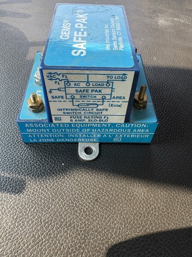 *NEW* Safe-Pak Series Relay - 22445 - Gems Sensors & Controls Relays - Picture 4 of 5