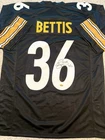 Jerome Bettis Signed Custom Steelers Football Jersey Bettis Player Hologram Auth