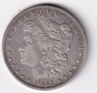 1889 O Morgan Silver Dollar 1$ Coin 90% Silver #950