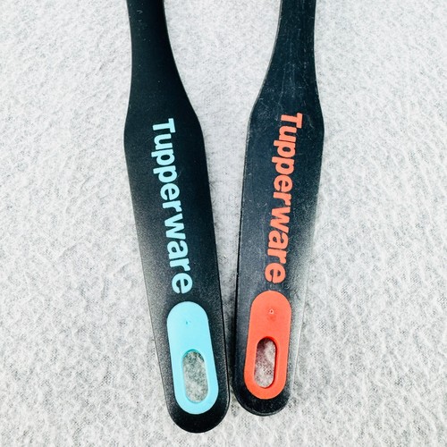 Tupperware Chef Series Utensils Ladle and Spatula Turner Plastic Black - Picture 2 of 7