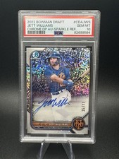 2022 Bowman Draft Jett Williams Auto /71 PSA 10
