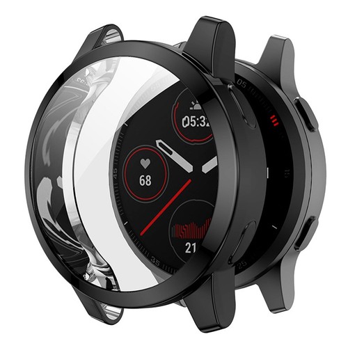 TPU Plating Frame Silicone Shell Watch Case For Garmin Venu 2/2S Vivoactive 4/4S - Photo 13 sur 24