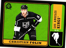 2018-19 O-Pee-Chee Retro Black 042/100 Christian Folin #304
