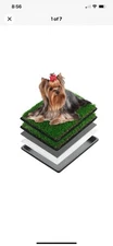 MEEXPAWS Dog Grass Pee Pads for Dogs with Tray | Extra Small 17 x 13 in for P...