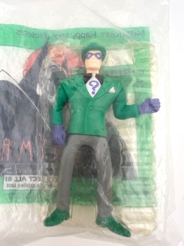 McDonalds 1993 - Batman La Serie Animada - Figura El Acertijo 3.5" - Precintado - Imagen 3 de 3