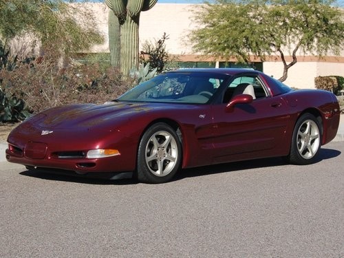 2003 Maroon Chevrolet Corvette   | C5 Corvette Photo 8