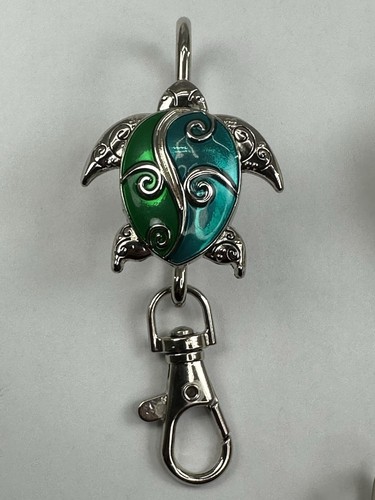 Alexx Finders Key Purse Hook For Bag Purse Turtle, Angel, Purple Heart Lot of 3 - Picture 5 of 9