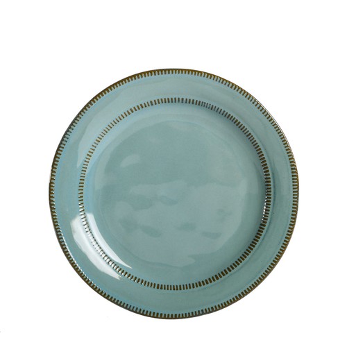 Terranea Round Reactive Glaze Terra Cotta Dinnerware Set Service for Four 12p... - Picture 8 of 9