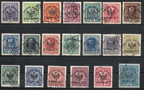 Pologne Autriche locale 1919 ISSUE SKAŁAT d'occasion signé. tout lot emballage d'origine - Photo 1 sur 3