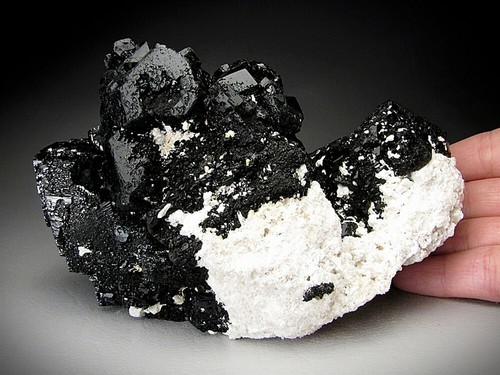 Black Tourmaline Crystals Erongo Namibia - Picture 4 of 7
